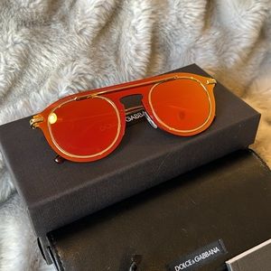 NEW Dolce & Gabbana Mirror Sunglasses